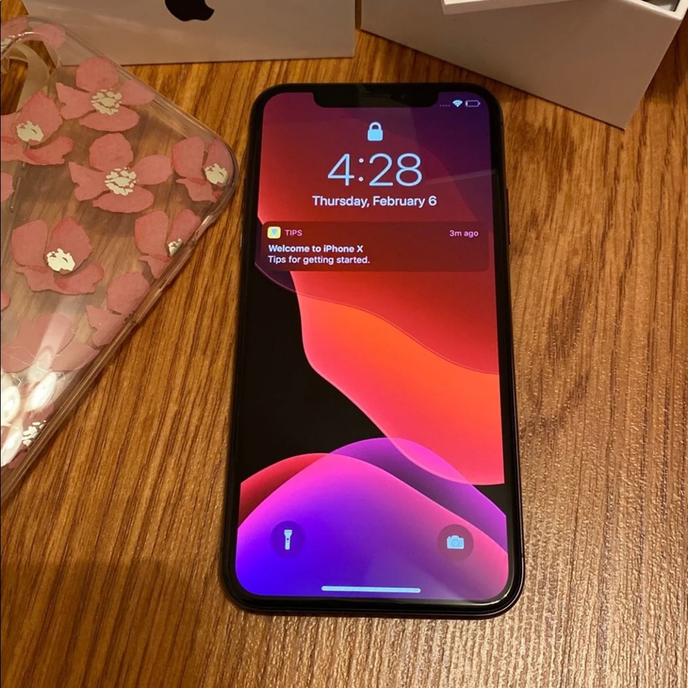 iPhone X Space Gray 256 GB Unlocked